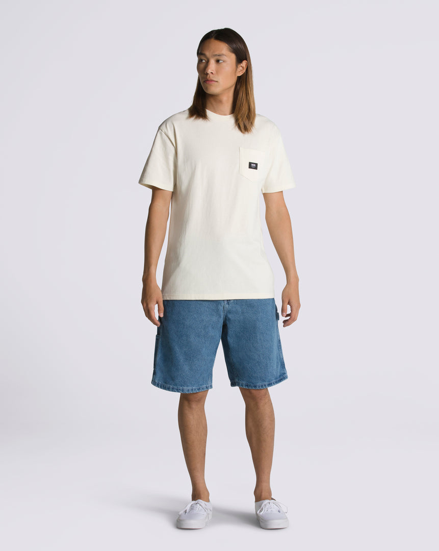 Woven Pocket Tee