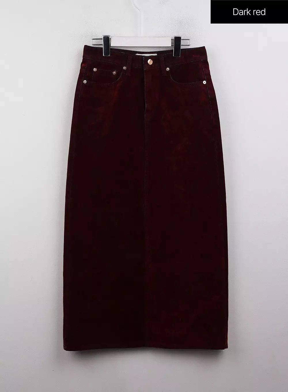 Y2K Velvet Denim Maxi Skirt CJ410 - Google-friendly Result: Velvet Denim Maxi Skirt CJ410, Y2K Fashion