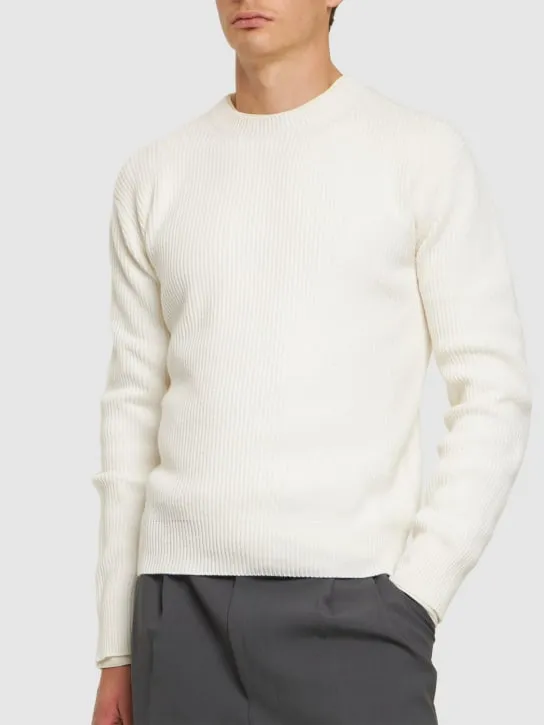 Zegna crewneck sweater knit - Shop Now