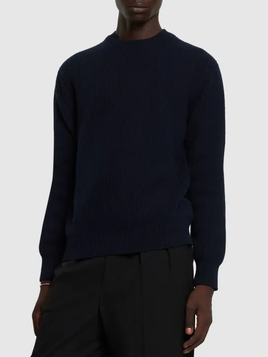 Zegna crewneck sweater knit - Shop Now